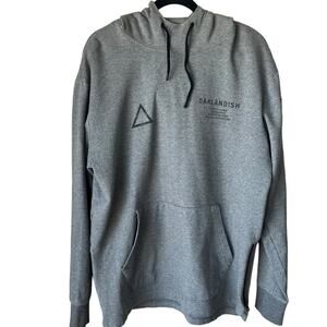 Oaklandish Gray Heather Hoodie Size XL